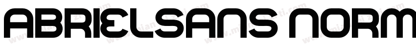 abrielsans Normal字体转换